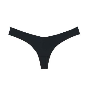 Imagem de Calcinha Fio Dental Bonjour FT3787 Invisível, Branco, P