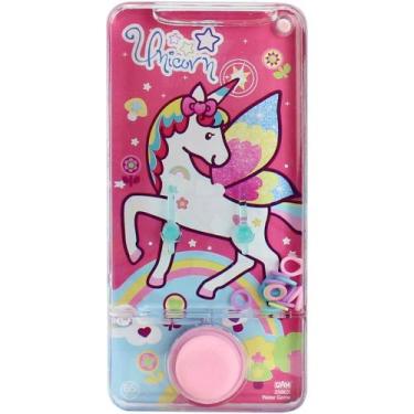 Imagem de Jogo super argolas unicornio bbr - BBR Toys, Rosa, UN