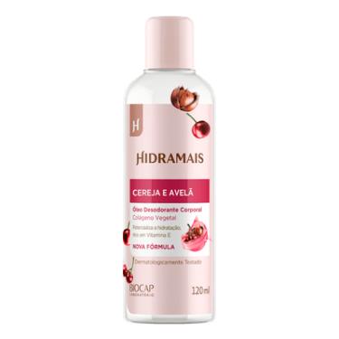 Imagem de Óleo Corporal Cereja e Avelã 120ml Hidramais Hidratação para Todos os Tipos de Pele