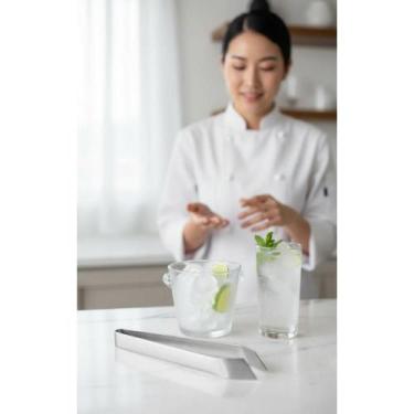 Imagem de Pinça Culinária INOX p/ Espinhas Peixe  Precisão Profission - Congratu
