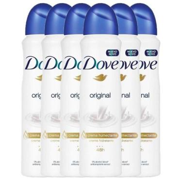 Imagem de Kit com 6 Desodorante Dove Aerosol Women Original 150ml - Dove Men