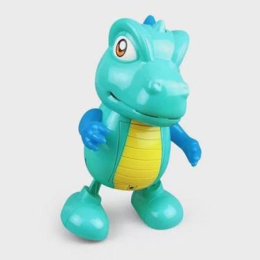 Imagem de Brinquedo Infantil Dinossauro Dançante Com Luzes e Som Movimentos - XD