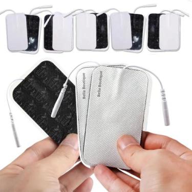 Imagem de Eletrodos Adesivos Bella Boutique 5x9cm TENS FES p/ Fisioter - Congrat