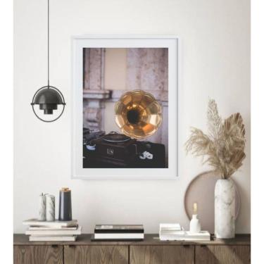 Imagem de Quadro Fotografia Gramofone 60x48cm