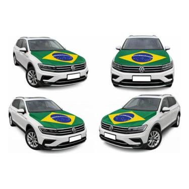 Imagem de Bandeira Do Brasil Para Capô De Carro Copa Do Mundo 2026 - Outros