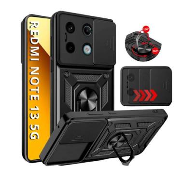 Imagem de Capa Capinha Armor Militar Redmi Note 13 5g Anti Impacto Proteção Câme