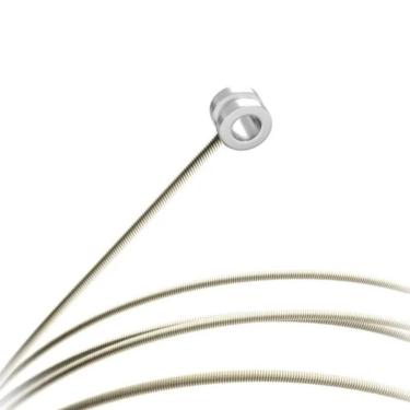 Imagem de Corda para Guitarra Elétrica GeeGSt9.5 Canário 5A Som Claro e Brilhante com Bolinha par...