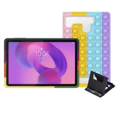 Imagem de Capa Emborrachada Infantil p/ Tablet Lenovo Idea Tab11 + Suporte - Dai