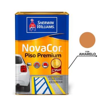 Imagem de Tinta Acrílica CORES Novacor Piso Premium 18 Litros Sherwin Williams, 