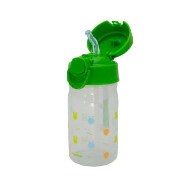 Imagem de Copo Infantil transição com Canudo de Silicone 370ML Antivazamento Pim
