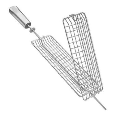 Imagem de Espeto Giratório para Churrasco  Ideal para Frangos, Peixes e Muito Ma