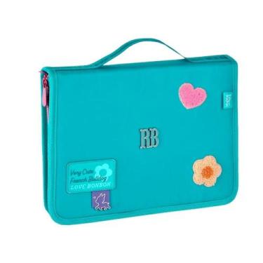 Imagem de Estojo Fichário Oficial Rebecca Bonbon RB24668 - - Clio, un, Verde Agu