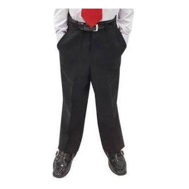 Imagem de Calça Social Moda Homem Infantil Menino, 16, Preto