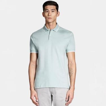 Imagem de Camisa Polo Aramis Classic Friso In25 Verde Masculino, M