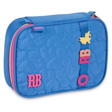 Imagem de Estojo Box Rebecca Bonbon Com 36 Elásticos Soft Texturizado Matelassê 