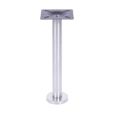 Imagem de Base de Mesa Beta Fixa em Inox 69 cm (Altura) com Disco Redondo - Or D