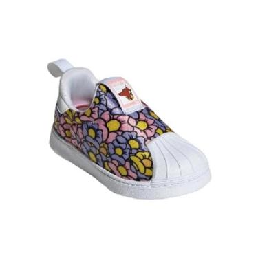 Imagem de Tênis Adidas Disney Superstar 360 - GX3299, Lilás, 19
