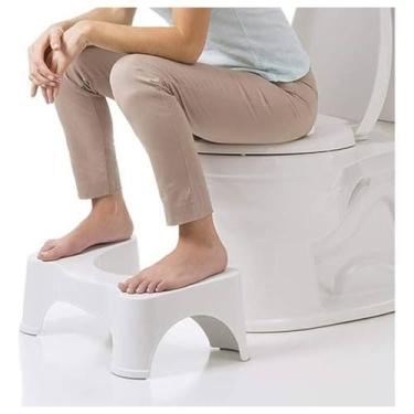 Imagem de Banquinho Vaso Infantil Treino Desfralde Necessidade Desconforto Subir