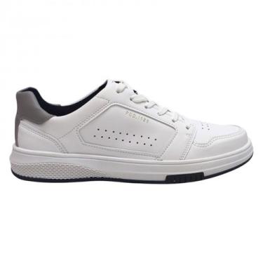 Imagem de Sapatênis Casual Masculino Pegada Moderno 172403, Branco, 42