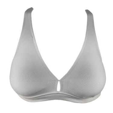 Imagem de Top Trinys Suplex Com Bojo Removível F-11312 Feminino, Gg, Branco