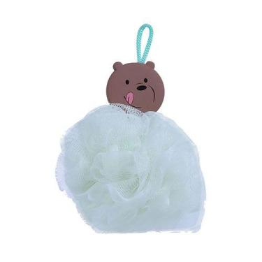 Imagem de Bucha de banho we bare bears pardo - MINISO