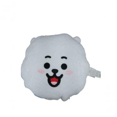 Imagem de Manta Almofada Infantil Bt21 152cm X 127cm Poliéster Branco Miniso Brasil