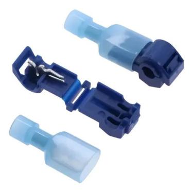 Imagem de Kit 10 Conector De Derivação Emenda De Fio Cabo Plug Conexão - Topmixs