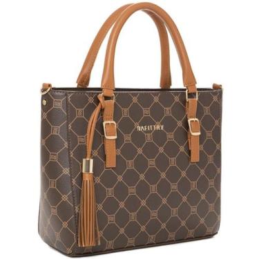 Imagem de Bolsa F. Tote bag Bolso Interno e Costa Rafitthy 2815239A-3, Dark caca