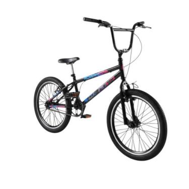 Imagem de Bicicleta Cross Aro 20 Cripto Bmx Freestyle Pneu Preto, Preto, Rosa, A
