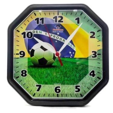 Imagem de Relógio de Parede Oitavado Plashome Copa do Mundo 2026 Decorativo 24 c