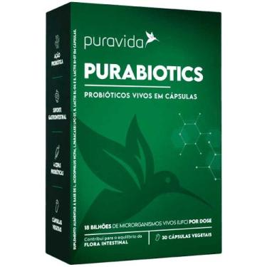 Imagem de Purabiotics Probióticos Vivos Em Caps - 30 Caps - Pura Vida
