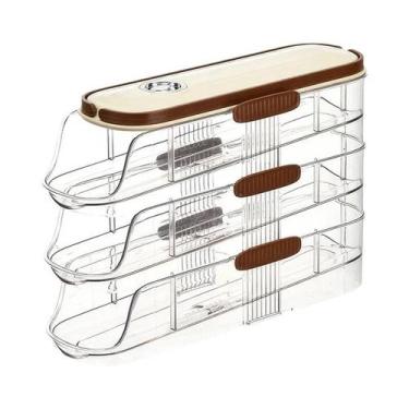 Imagem de Caixa De Armazenamento De Ovos Automática Para Refrigerador, Suporte P