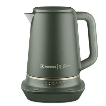 Imagem de Chaleira Elétrica Electrolux 1,7L Verde Linha 100 anos Celebre Pausas 