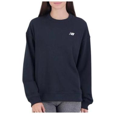 Imagem de Moletom New Balance Sport Essentials Feminino, Preto, P