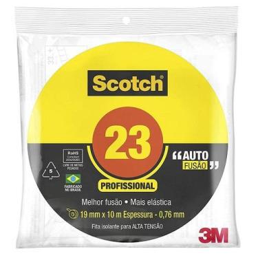 Imagem de Fita Isolante de Autofusao 3M SCOTCH 23 19MM X 10M