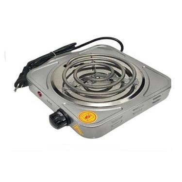 Imagem de Fogão Fogareiro Elétrico 1 boca Portátil Pratico Espiral Camping Lazer