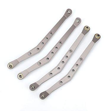Imagem de Elos de suspensão superiores RC, elos de suspensão superiores, peça de reposição de design profissional para modelo de carro(Titânio)