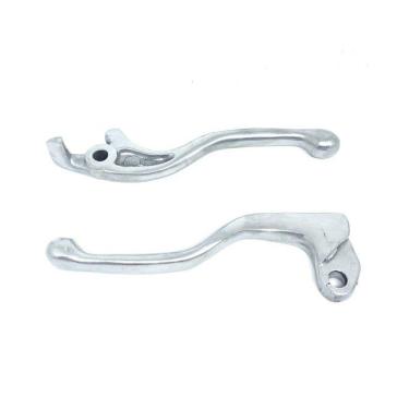 Imagem de Manete Lizard Curta Polida Xr 250 Xre 300 Xr 200 Nx 200 Bros 150 160 Par