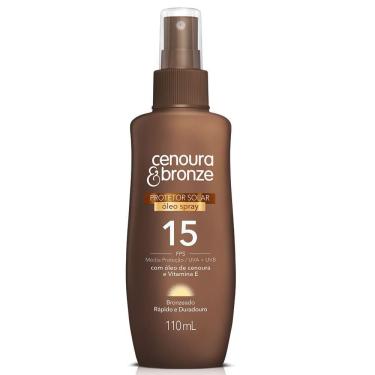 Imagem de Óleo Bronzeador Cenoura e Bronze Spray FPS15 110mL