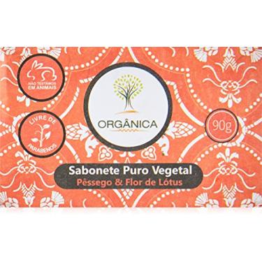 Imagem de Organica Sabonete Em Barra Vegano Pêssego E Flor De Lótus 90G Orgânica