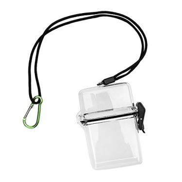 Imagem de #N/A Pro Scuba Diving Dry Box Storage Gear Case para identidade, Licença, Chaves, Dinheiro - Transparente