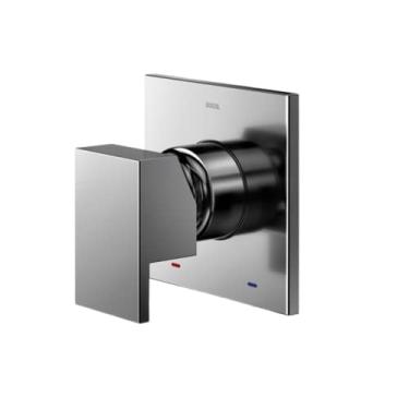 Imagem de Acabamento Monocomando para Chuveiro Docol New Edge 925948 3/4'' Grafite Polido