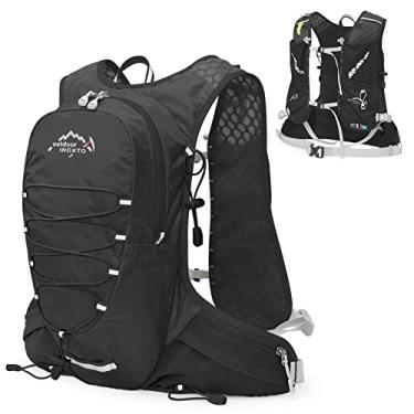 Imagem de Mochila de Bexiga de Água,Mochila Ciclismo Hidratação 12L Mochila Leve Mochila para Corrida ao Ar Livre Acampamento Caminhada Montanhismo