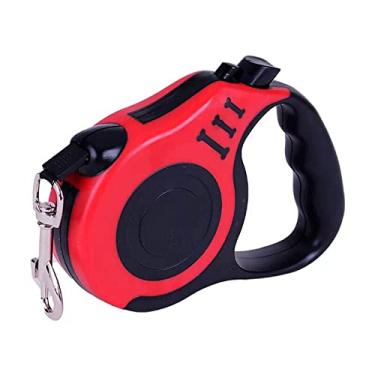 Imagem de Guia Retrátil Pet 3 Metros (Vermelho)