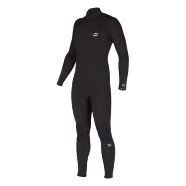 Imagem de Billabong Mens 3/2mm Absolute Back Zip Fullsuit GBS Wetsuits - Black | Large Short