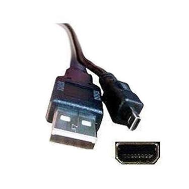 Imagem de Cabo USB de substituição para câmeras digitais Sanyo Xacti VPC-S70, S600, S700, S750, S1275, S1414, S1415, E760, E1000, E1292, E1500, E1600, T850, T1060, T1284, X1200 e X1400.