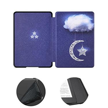 Imagem de Capa de 15,24 cm para o novo Kindle 11ª geração, versão 2022 (não serve para Kindle Paperwhite 11ª ou Kindle 10ª 2019), capa protetora à prova d'água com ativação automática