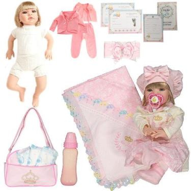 Boneca Bebe Reborn Barato Barata Super Linda - Cegonha Reborn