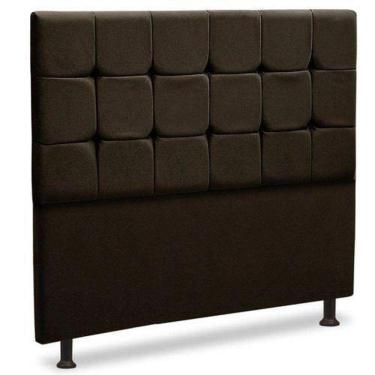 Imagem de Cabeceira Luxo Sleep Malu Casal 140cm Marrom