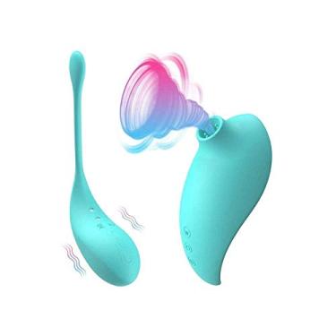 Imagem de Vibrador Clitóris Sucção de Controle Remoto Sem fio Estimulador Brinquedos Sexuais
